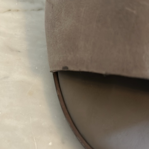 Lucky brand, gray sandals in leather - Picture 5 of 5